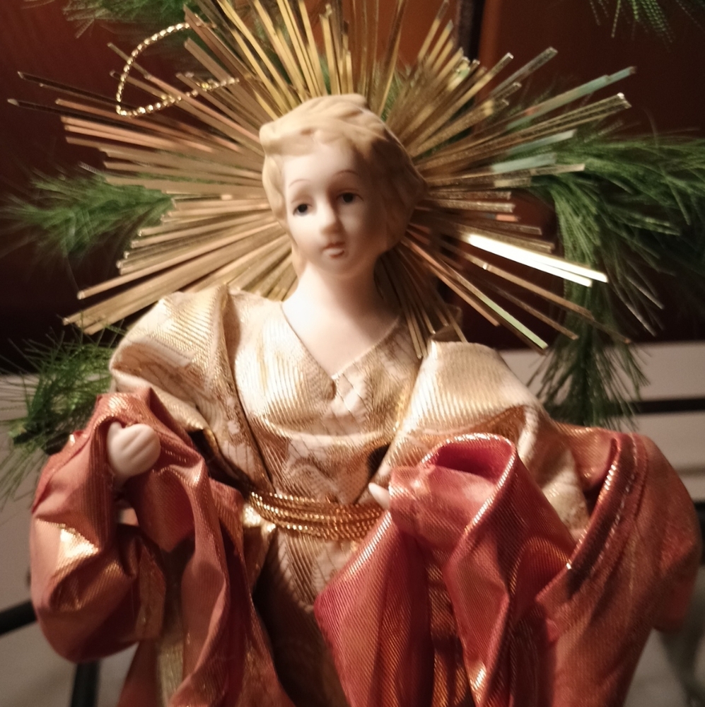 NIB Unitedesigns Angel Collection Small Topper Decor Ornament